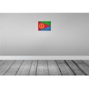 [LA-116063-2030] Blechschild 20x30 cm Eritrea Vintage Flagge Fahne Wappen Bild 2