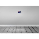 [LA-116066-1812-H] Holzschild 12x18 cm Falklandinseln Vintage Flagge Fahne Wappen Bild 2