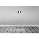 [LA-116070-1812-H] Holzschild 12x18 cm Frankreich France Vintage Flagge Fahne Wappen Bild 2
