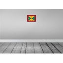 [LA-116080-2030] Blechschild 20x30 cm Grenada Vintage Flagge Fahne Wappen Bild 2