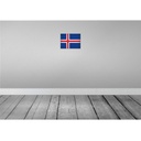 [LA-116092-2030] Blechschild 20x30 cm Island Iceland Vintage Flagge Fahne Wappen Bild 2