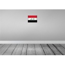 [LA-116095-2030] Blechschild 20x30 cm Irak Iraq Vintage Flagge Fahne Wappen Bild 2