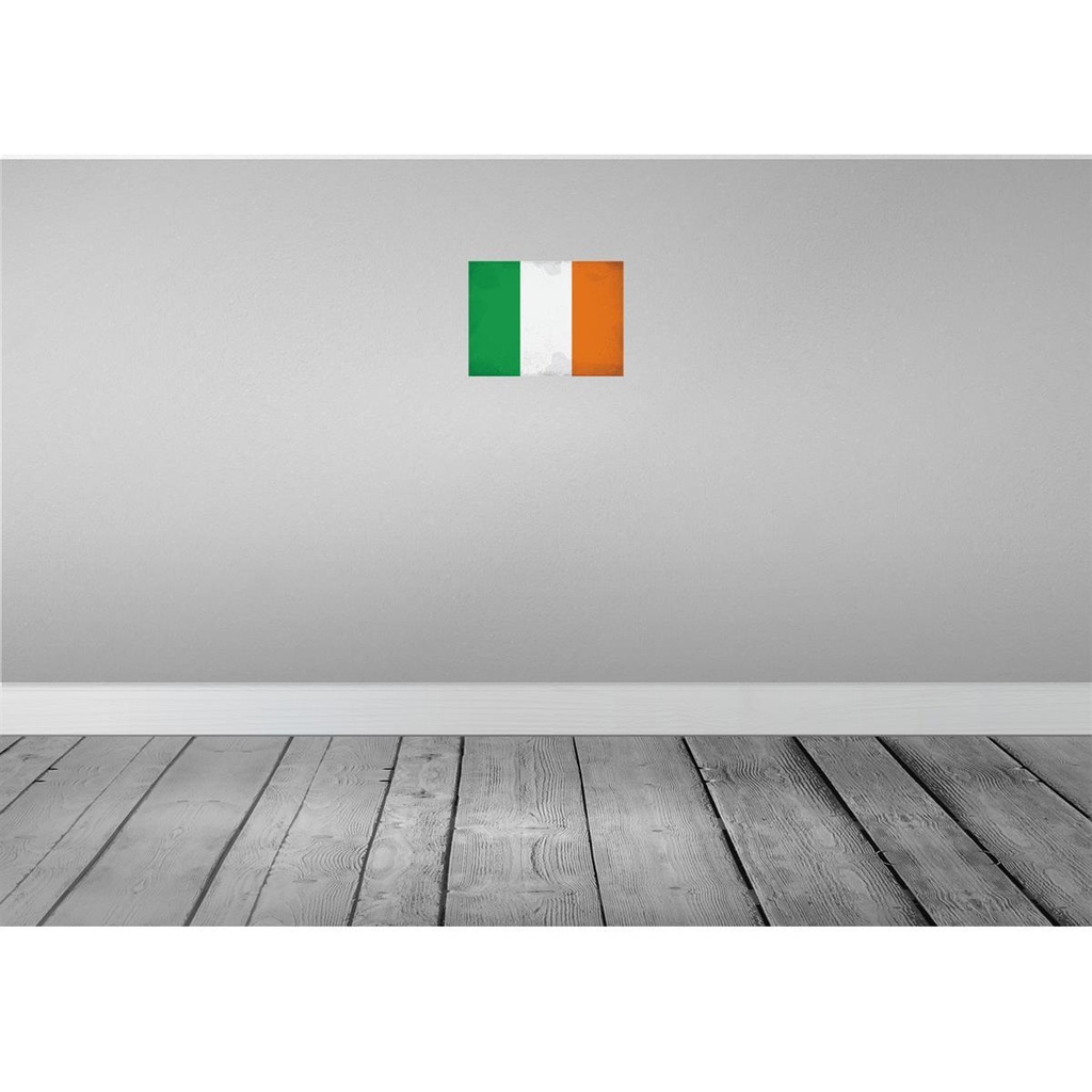 [LA-116097-H] Holzschild 20x30 cm Irland Ireland Vintage Flagge Fahne Wappen Bild 2