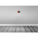 [LA-116104-1812-H] Holzschild 12x18 cm Jordanien Jordan Vintage Flagge Fahne Wappen Bild 2