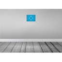 [LA-116131-H] Holzschild 20x30 cm Mikronesien Micronesia Vintage Flagge Fahne Wappen Bild 2
