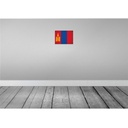 [LA-116134-2030] Blechschild 20x30 cm Mongolei Mongolia Vintage Flagge Fahne Wappen Bild 2