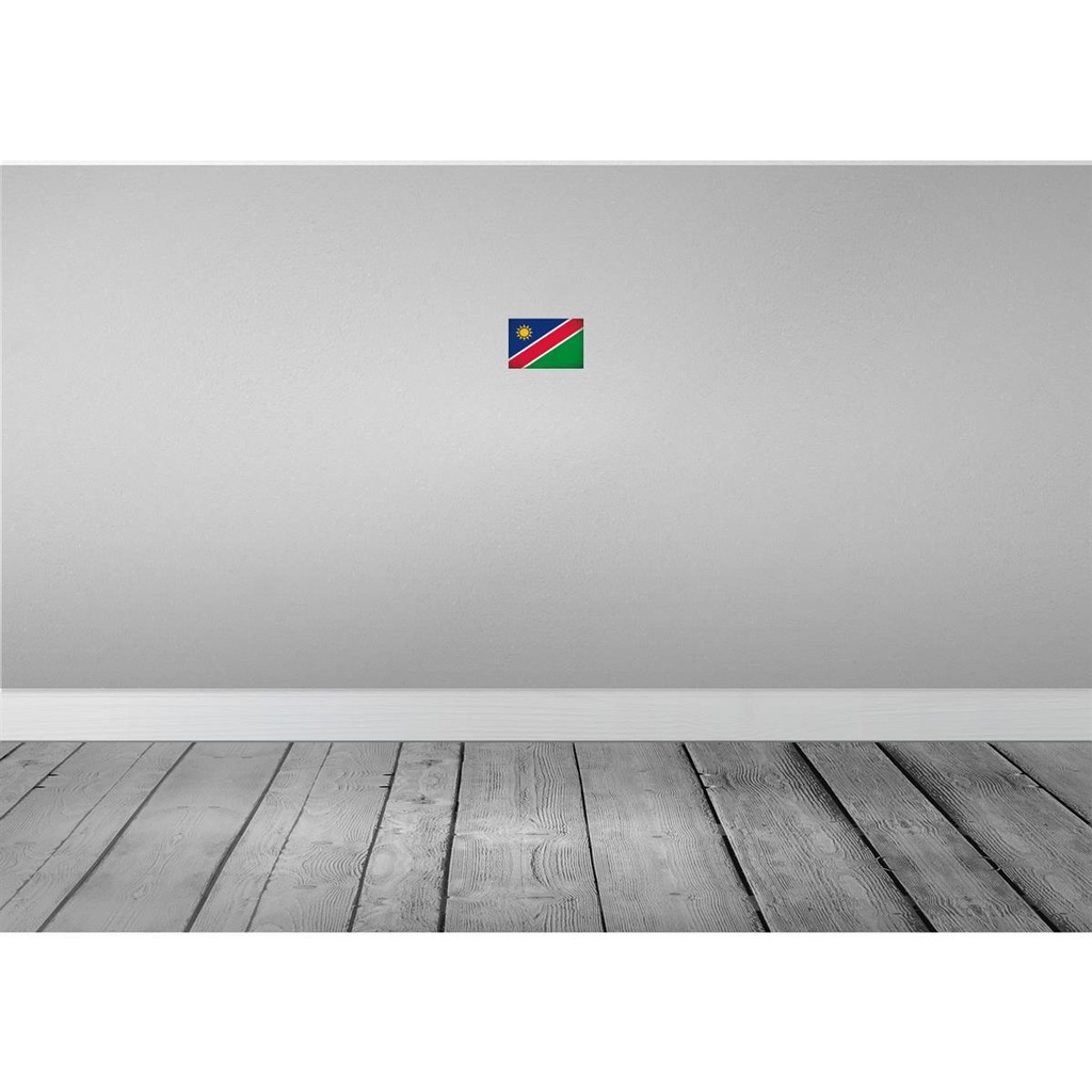 [LA-116139-1812] Blechschild 12x18 cm Namibia Vintage Flagge Fahne Wappen Bild 2