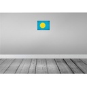 [LA-116156-H] Holzschild 20x30 cm Palau Vintage Flagge Fahne Wappen Bild 2