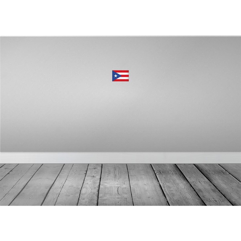[LA-116164-1812] Blechschild 12x18 cm Puerto Rico Vintage Flagge Fahne Wappen Bild 2