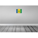 [LA-116171-H] Holzschild 20x30 cm Saint Vincent Grenadinen Vintage Abenteuer Reisen Bild 2