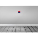 [LA-116182-1812] Blechschild 12x18 cm Sint Maarten Vintage Flagge Fahne Wappen Bild 2