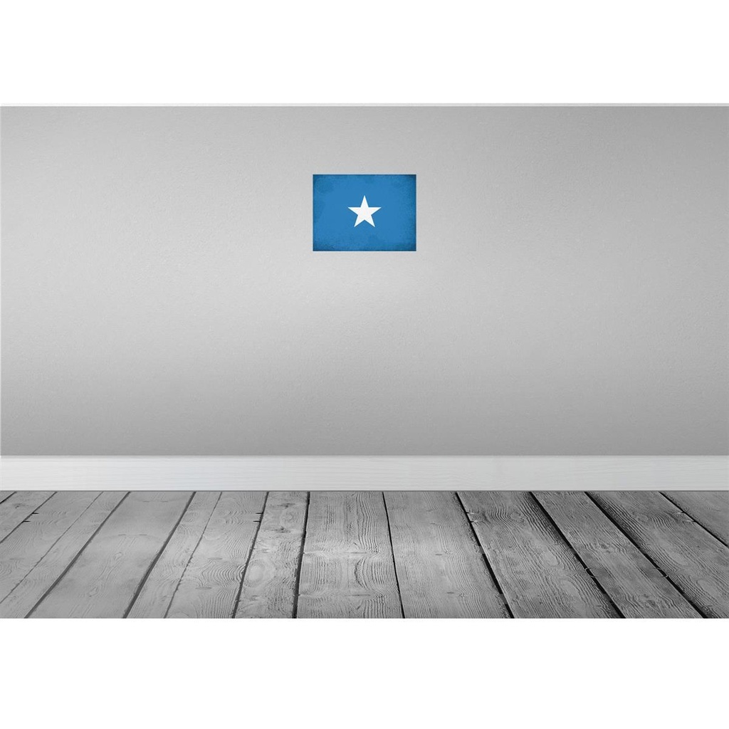 [LA-116186-H] Holzschild 20x30 cm Somalia Vintage Flagge Fahne Wappen Bild 2