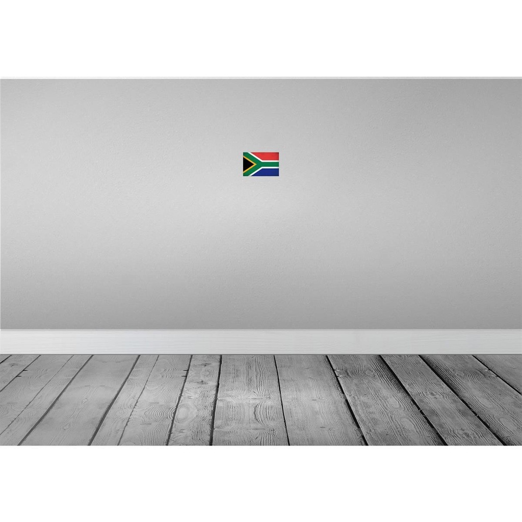 [LA-116187-1812] Blechschild 12x18 cm Südafrika South Africa Vintage Flagge Fahne Wappen Bild 2
