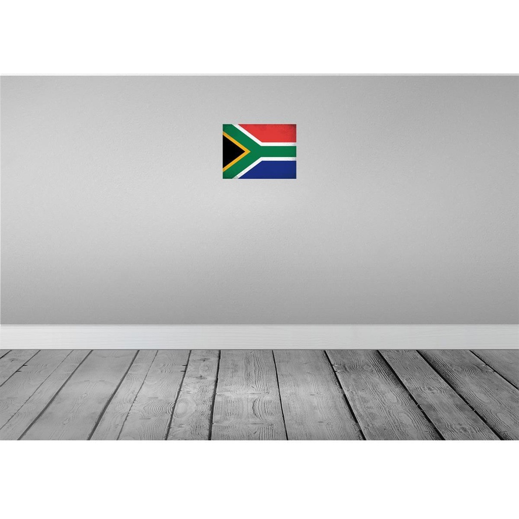 [LA-116187-H] Holzschild 20x30 cm Südafrika South Africa Vintage Flagge Fahne Wappen Bild 2