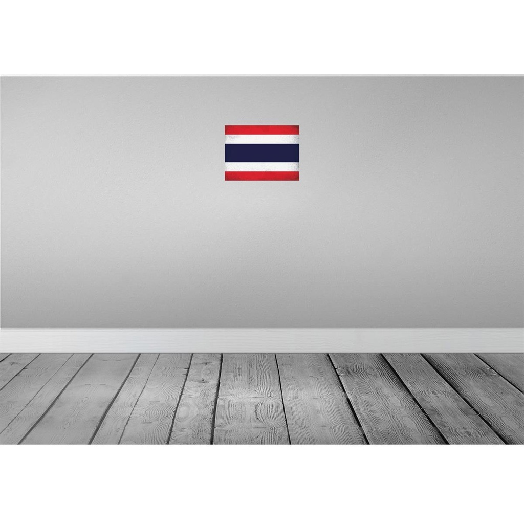 [LA-116200-2030] Blechschild 20x30 cm Thailand Vintage Flagge Fahne Wappen Bild 2