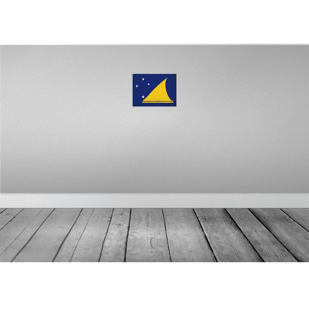 [LA-116204-2030] Blechschild 20x30 cm Tokelau Vintage Flagge Fahne Wappen Bild 2