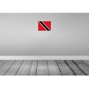 [LA-116206-2030] Blechschild 20x30 cm Trinidad und Tobago Vintage Flagge Fahne Wappen Bild 2