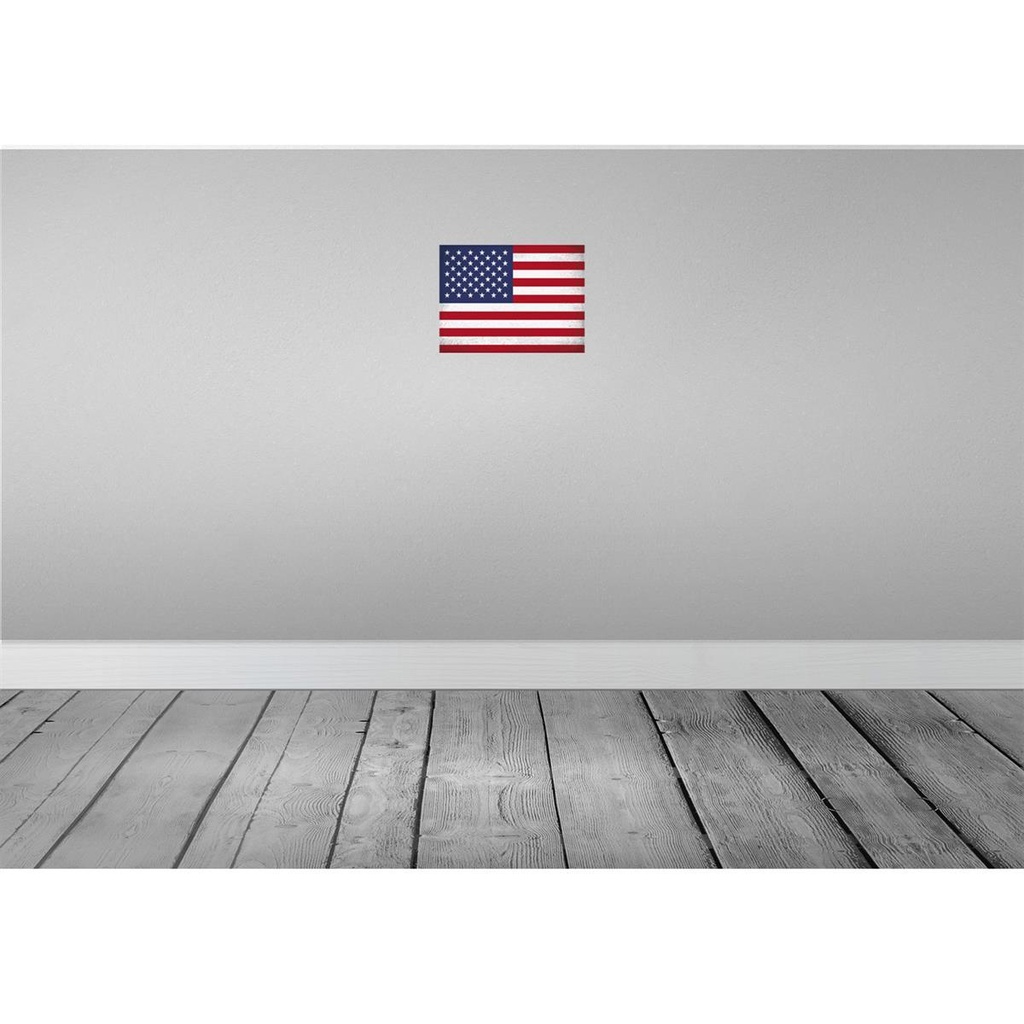 [LA-116216-2030] Blechschild 20x30 cm Vereinigte Staaten Vintage Flagge Amerika USA Fahne Wappen Bild 2