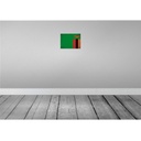 [LA-116226-H] Holzschild 20x30 cm Sambia Zambia Vintage Flagge Fahne Wappen Bild 2