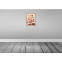 [LA-118661] Blechschild 40x30 cm Coffee Endless cup Kaffee Essen Trinken Bild 2