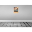 [LA-118701] Blechschild 40x30 cm Pinup Car Travel trough America Pin Up Bild 2