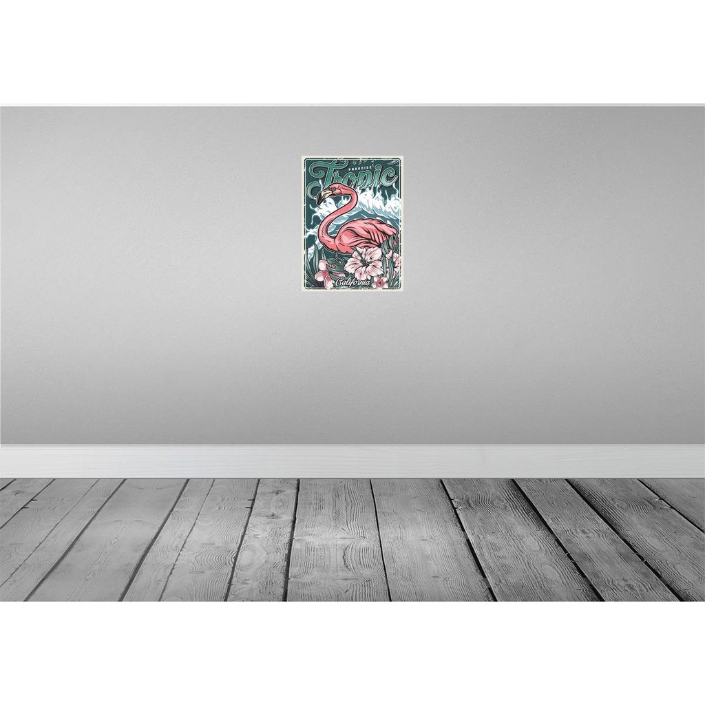 [LA-118706] Blechschild 40x30 cm Tropic Paradise California Amerika USA Bild 2