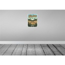 [LA-118722] Blechschild 40x30 cm Hunting deer hunt Abenteuer Reisen Bild 2