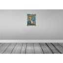 [LA-118746] Blechschild 40x30 cm Pinup motorcycle Garage 24service Pin Up Bild 2