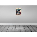 [LA-118764] Blechschild 40x30 cm Tattoo from Paris with love Straße Stadt Bild 2
