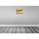 [LA-118771] Blechschild 30x40 cm Viewpoint Adventure this way Warnschild Hinweisschild Sicherheit Vorsicht Bild 2