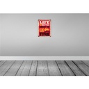 [LA-118775] Blechschild 40x30 cm life better camp fire Camping Outdoor Bild 2