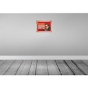 [LA-118789-H] Holzschild 30x40 cm Retro Kaffee fresh brewed Essen Trinken Bild 2