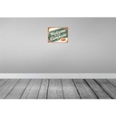 [LA-118795] Blechschild 30x40 cm welcome to our Campsite Dekoration Bild 2