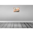 [LA-118796-H] Holzschild 30x40 cm Adventure just ahead Outdoor Dekoration Bild 2