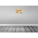 [LA-118848] Blechschild 30x40 cm Retro fresh brewed Coffee Essen Trinken Bild 2