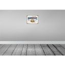 [LA-118849] Blechschild 30x40 cm hamburgers best in town Essen Trinken Bild 2