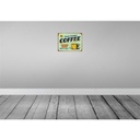 [LA-118854] Blechschild 30x40 cm Retro fresh brewed Coffee Served Essen Trinken Bild 2