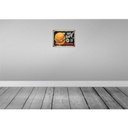[LA-118856] Blechschild 30x40 cm hot burgers best in town Essen Trinken Bild 2