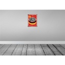 [LA-118859-H] Holzschild 40x30 cm burgers best in town Fast food Essen Trinken Bild 2
