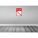 [LA-118907] Blechschild 40x30 cm Rauchverbot Dekoration Bild 2