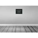[LA-118983] Blechschild 30x40 cm befreie dich von den Ketten Dekoration Spruch Zitat Bild 2