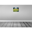 [LA-119027] Blechschild 30x40 cm verpassen Erbe unserer Kinder Dekoration Spruch Zitat Bild 2
