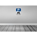 [LA-119037] Blechschild 40x30 cm Parkplatz Traktor Parkplatzschild Bild 2