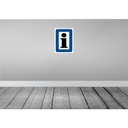 [LA-119038] Blechschild 40x30 cm Information Touristinformation Warnschild Hinweisschild Sicherheit Vorsicht Bild 2