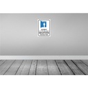 [LA-119052-H] Holzschild 40x30 cm Zutritt negativen Corona Test Warnschild Hinweisschild Bild 2