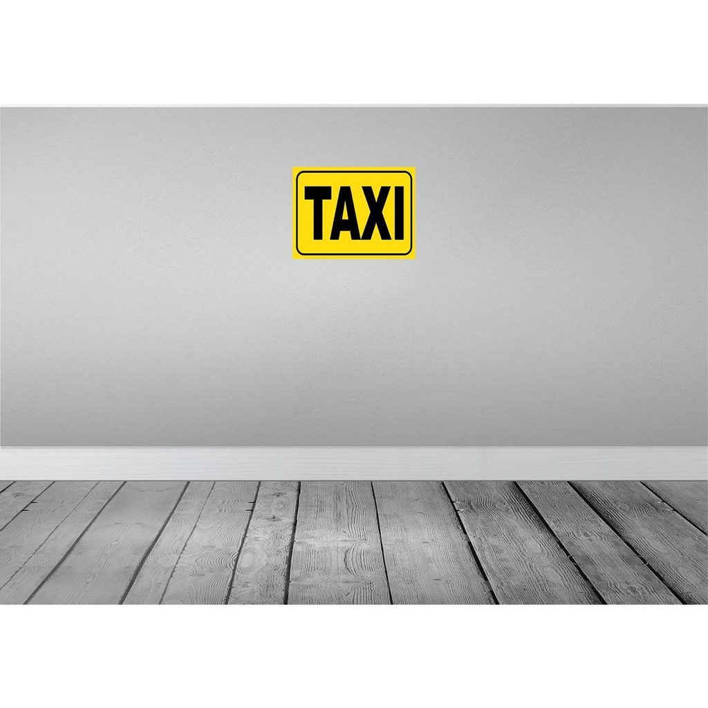 [LA-119060] Blechschild 30x40 cm Taxi Beruf Arbeit Bild 2