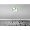 [LA-119073-H] Holzschild 30x40 cm frische Äpfel Verkauf Hofladen Marktstand Laden Bild 2