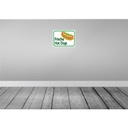 [LA-119086] Blechschild 30x40 cm frische Hot Dogs Restaurant Essen Trinken Bild 2