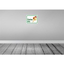 [LA-119094-H] Holzschild 30x40 cm frisches Eis Verkauf Warnschild Hinweisschild Bild 2