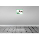 [LA-119098] Blechschild 30x40 cm frische Milch Verkauf Kuh Essen Trinken Hofladen Marktstand Laden Bild 2
